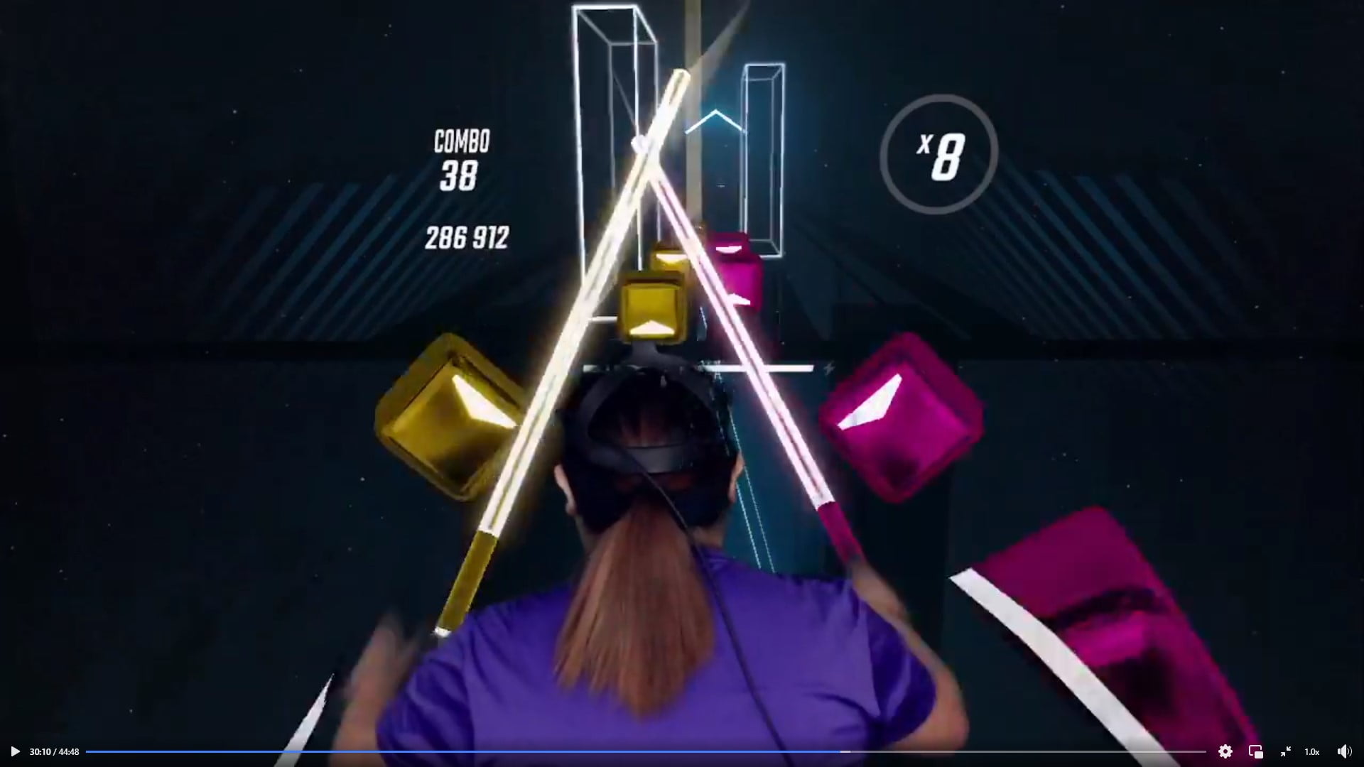 My Virtual Reality Experience – Oculus Quest, Beat Saber